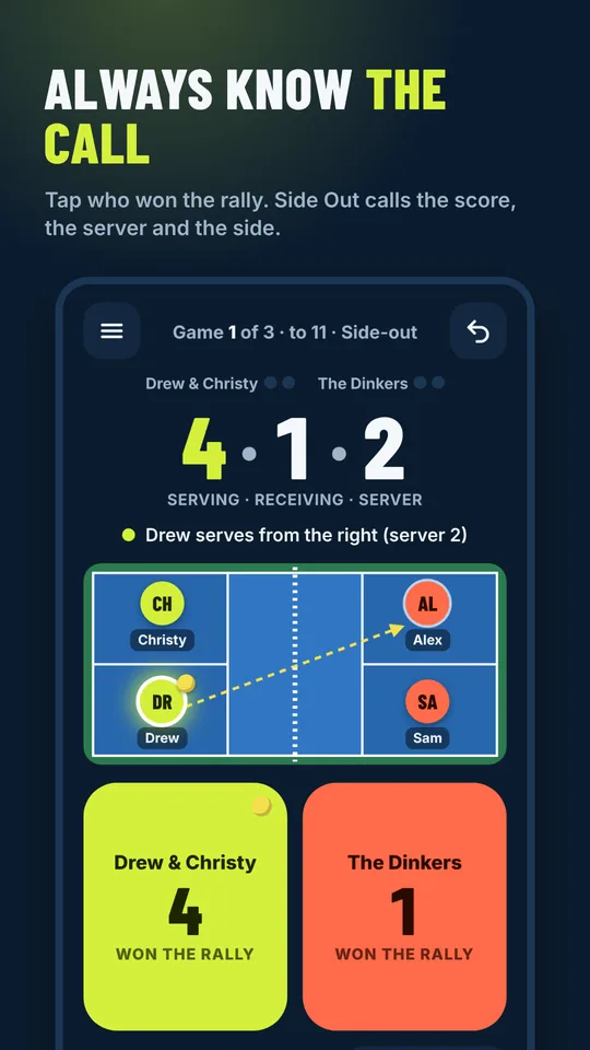 Side Out screenshot 1